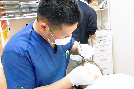 こだわりの治療工程